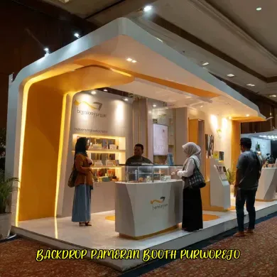 Backdrop Pameran Booth Purworejo